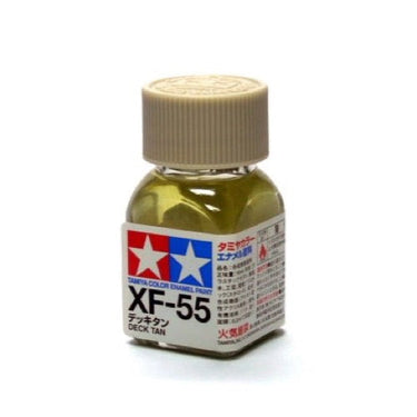 Tamiya 80355 Enamel Paint XF-55 Flat Deck Tan (10ml)